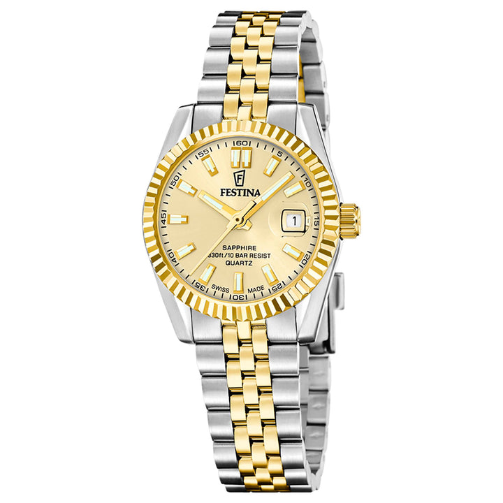 Festina Swiss Made F20088/2 Women's Classic Analogue Quartz Watch