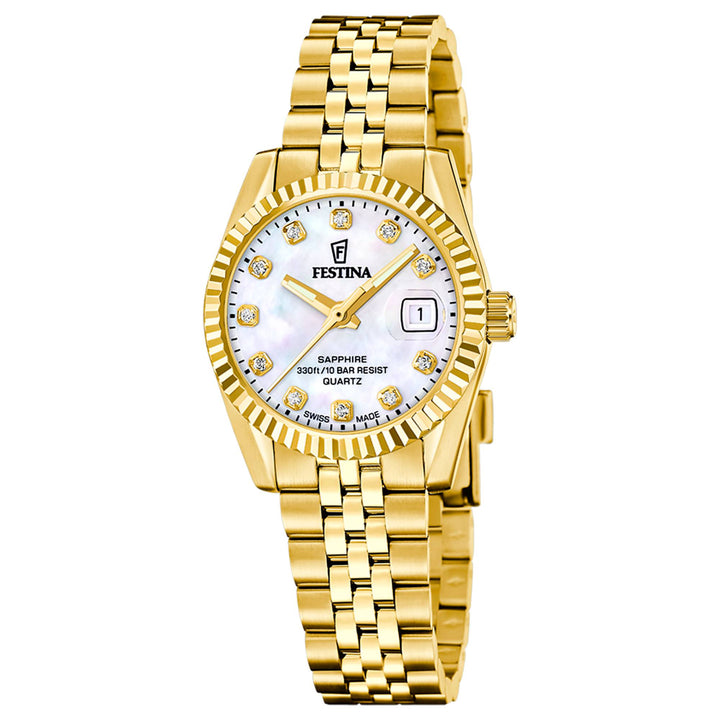 Festina Swiss Made F20089/1 Women's Classic Analogue Quartz Watch