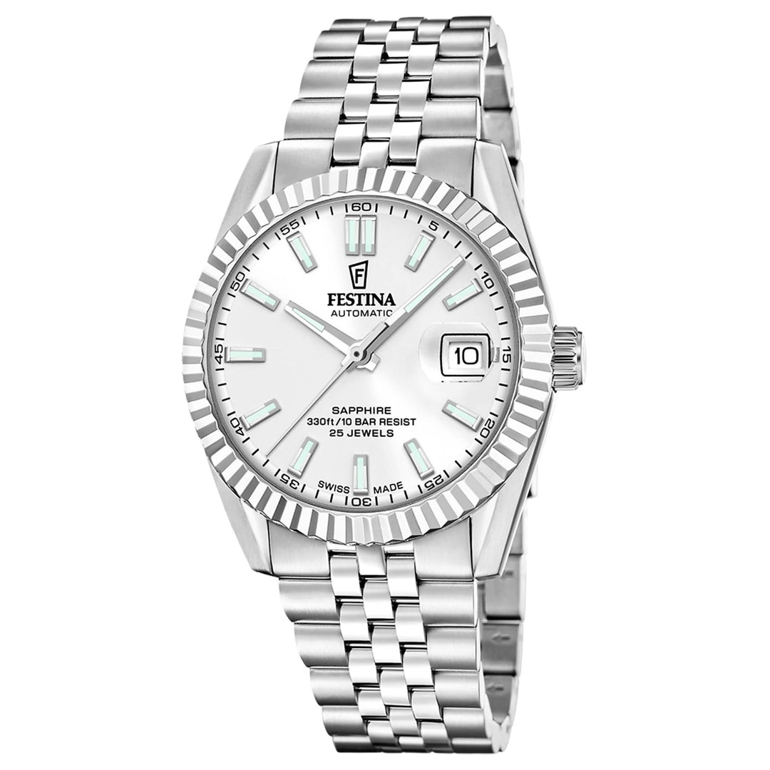 Festina Swiss Made F20090/1 Men's Classic Analogue Automatic Watch