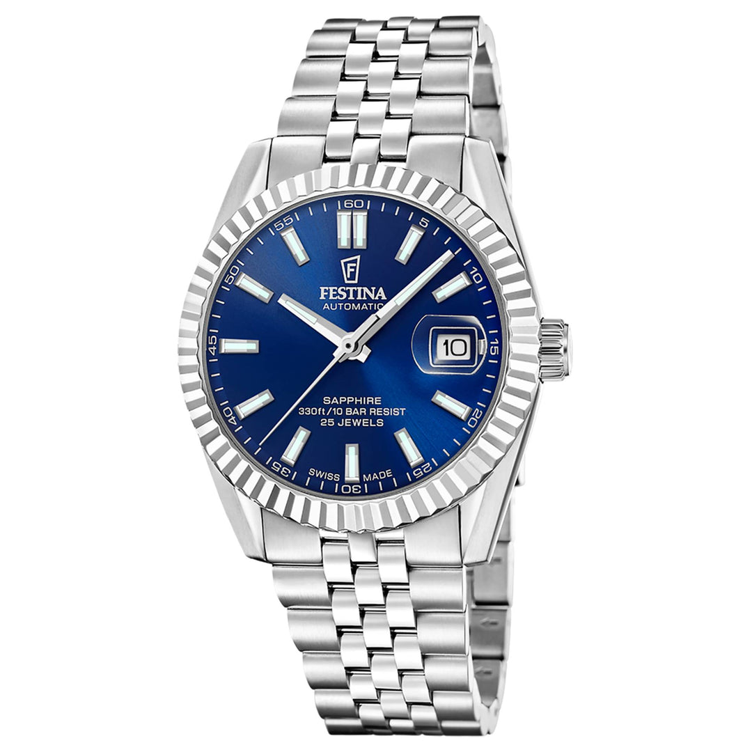 Festina Swiss Made F20090/2 Men's Classic Analogue Automatic Watch