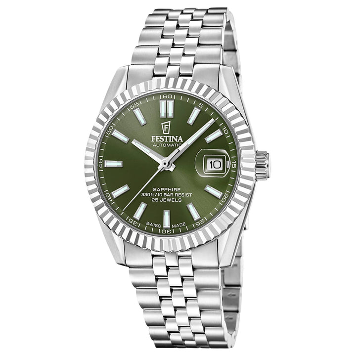 Festina Swiss Made F20090/3 Men's Classic Analogue Automatic Watch