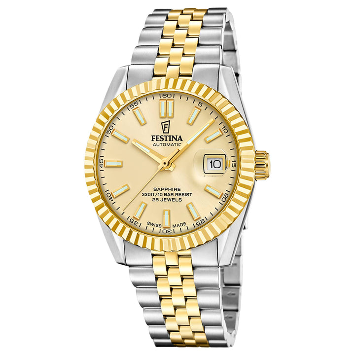 Festina Swiss Made F20091/2 Men's Classic Analogue Automatic Watch