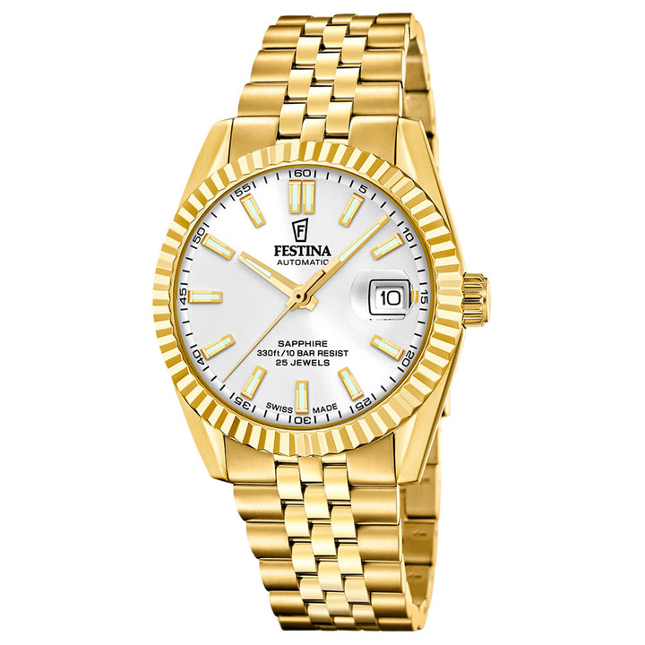 Festina Swiss Made F20092/1 Men's Classic Analogue Automatic Watch