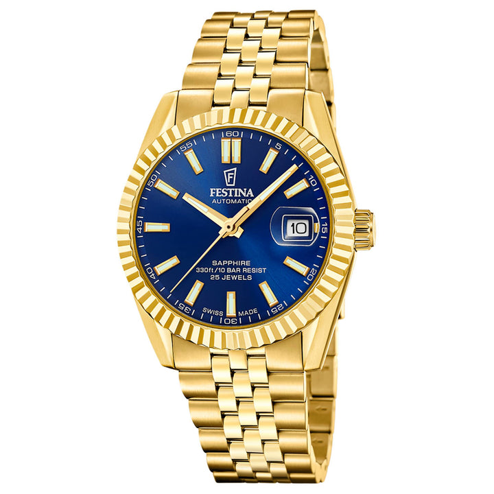 Festina Swiss Made F20092/3 Men's Classic Analogue Automatic Watch