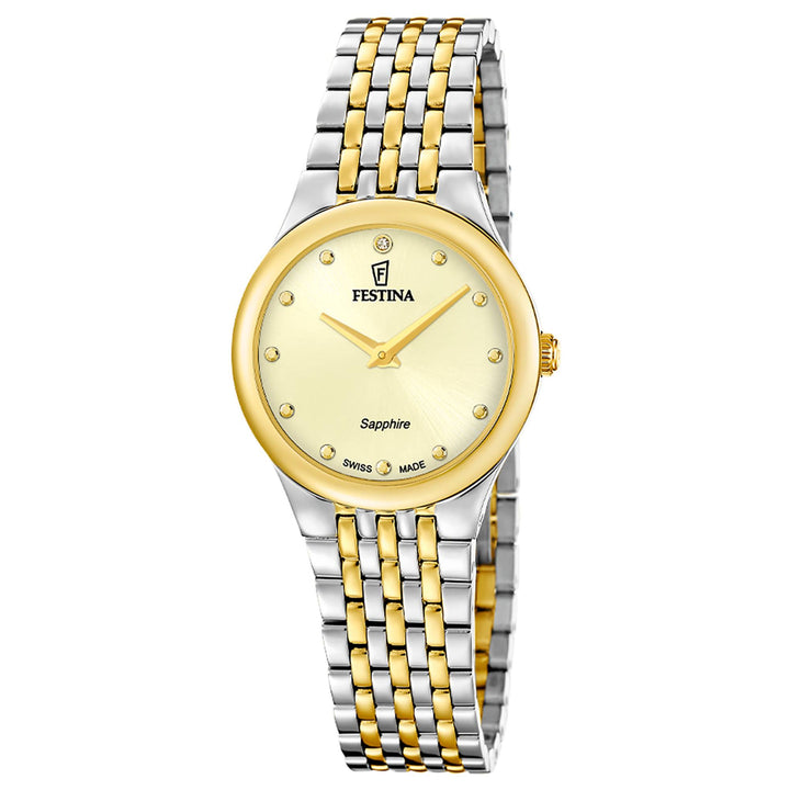 Festina Swiss Made F20097/2 Women's Grace Analogue Quartz Watch