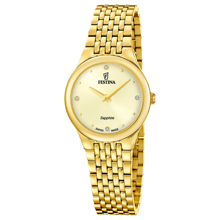 Festina Swiss Made F20098/2 Women's Grace Analogue Quartz Watch