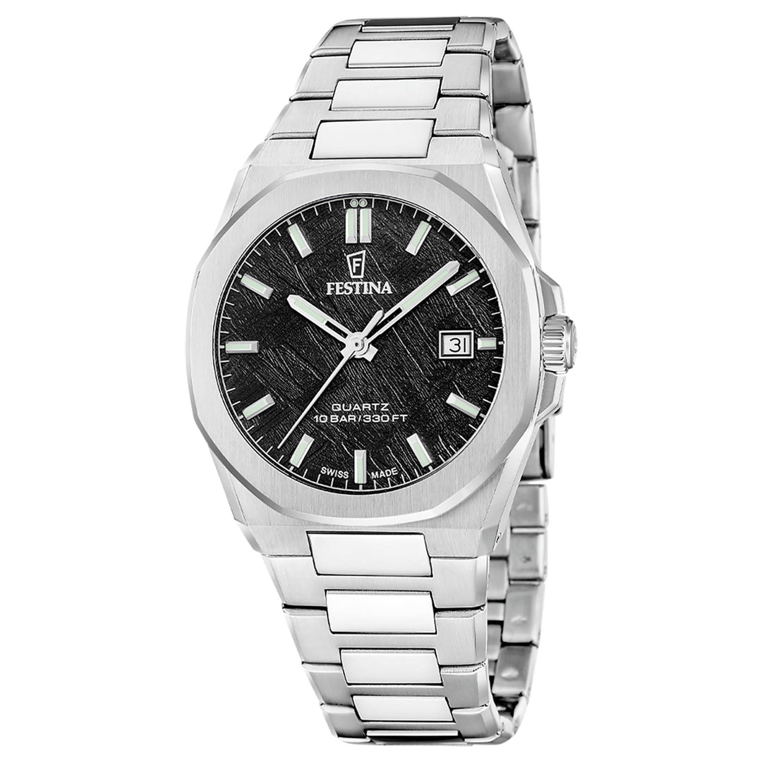 Festina Swiss Made F20100/5 Men's Classic Analogue Quartz Watch
