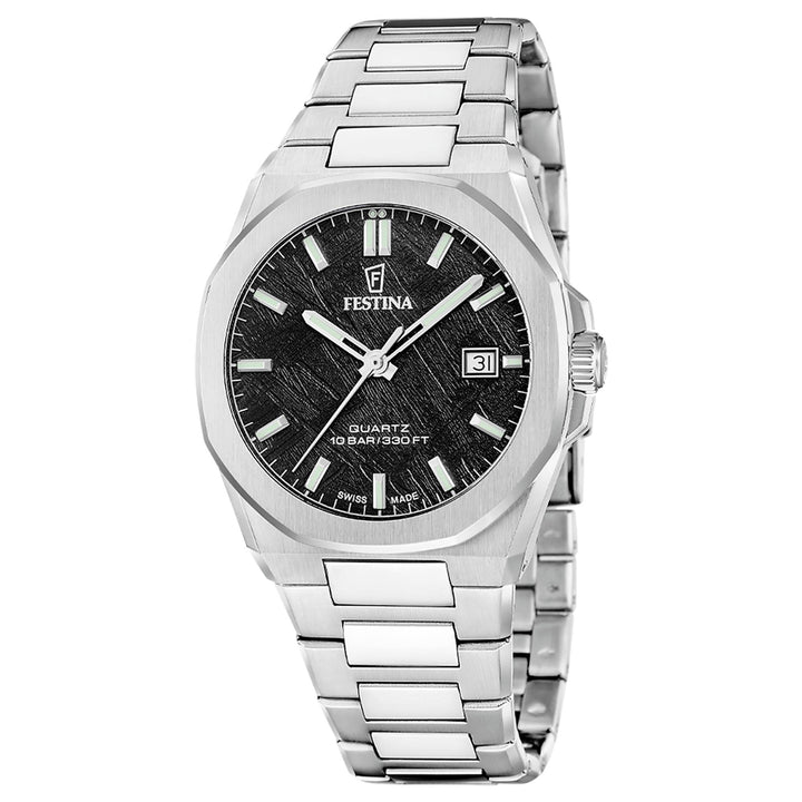 Festina Swiss Made F20100/5 Men's Classic Analogue Quartz Watch