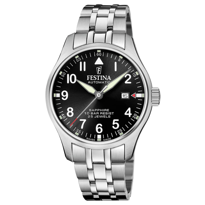 Festina Swiss Made F20151/D Men's Classic Analogue Automatic Watch