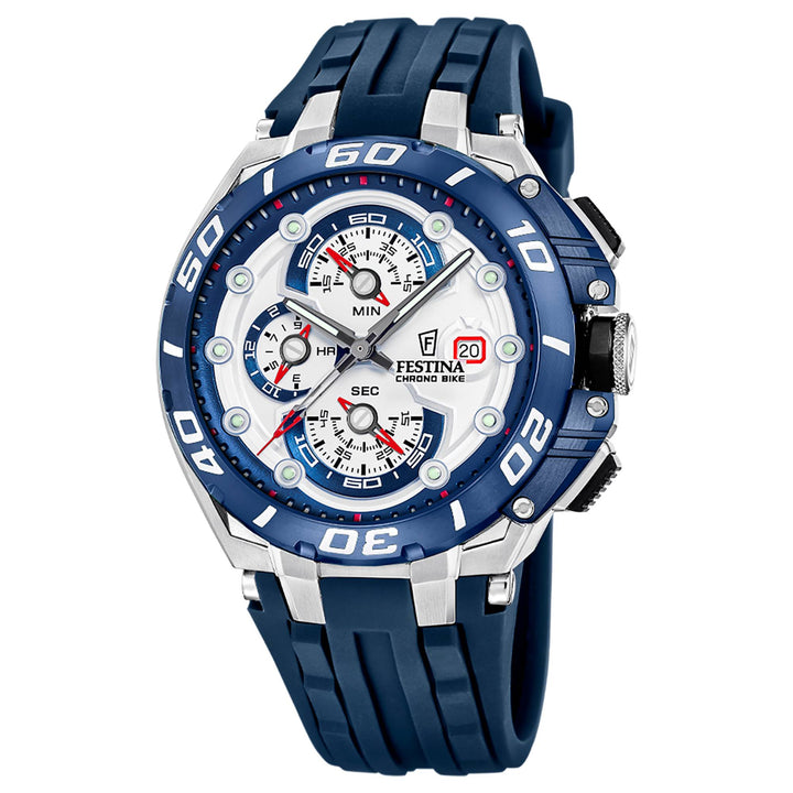 Festina F20755/1 Men's Chrono Bike Rubber Strap Watch