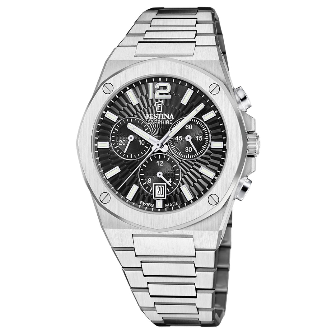 Festina Swiss Made F22002/4 Men's Vallée Analogue Chronograph Quartz Watch