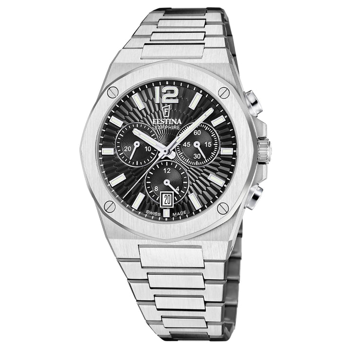 Festina Swiss Made F22002/4 Men's Vallée Analogue Chronograph Quartz Watch