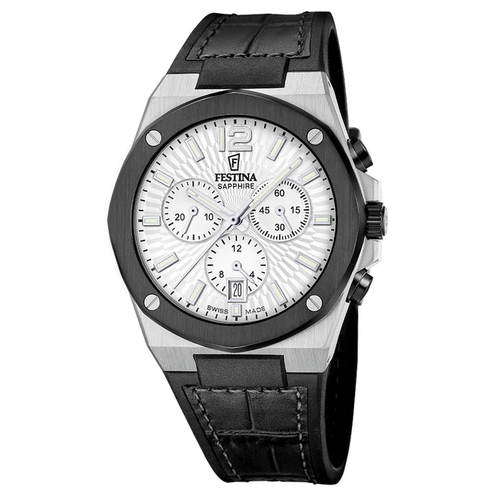 Festina Swiss Made F22003/1 Men's Vallée Analogue Chronograph Quartz Watch