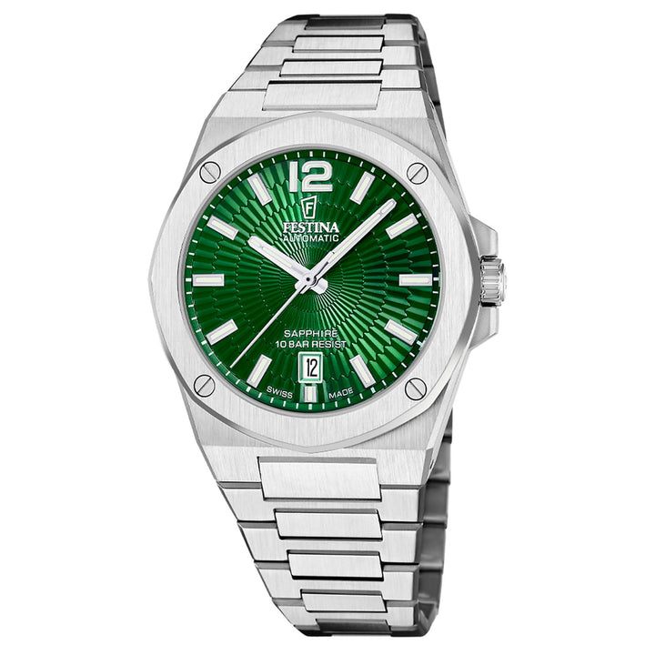Festina Swiss Made F22004/3 Men's Classic Analogue Automatic Watch