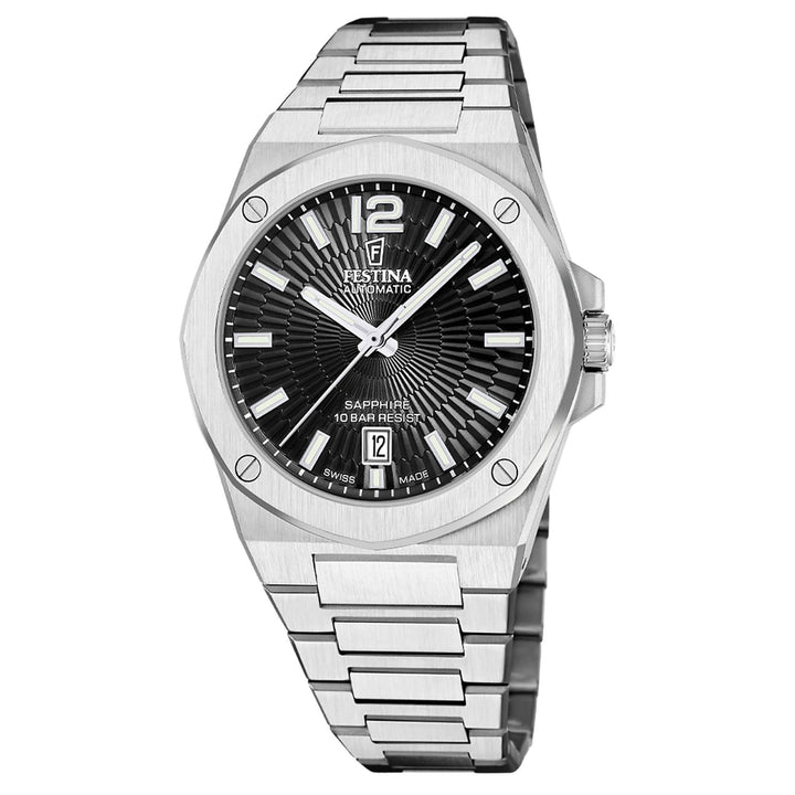 Festina Swiss Made F22004/4 Men's Classic Analogue Automatic Watch
