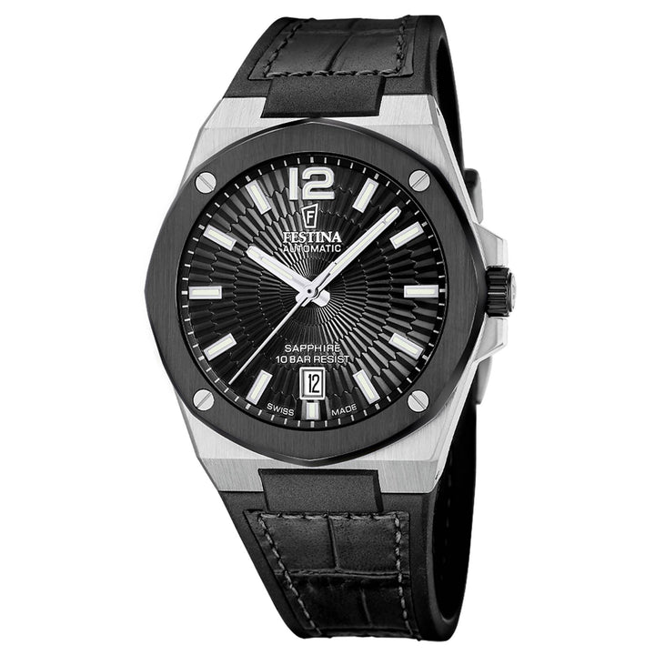 Festina Swiss Made F22005/4 Men's Classic Analogue Automatic Watch