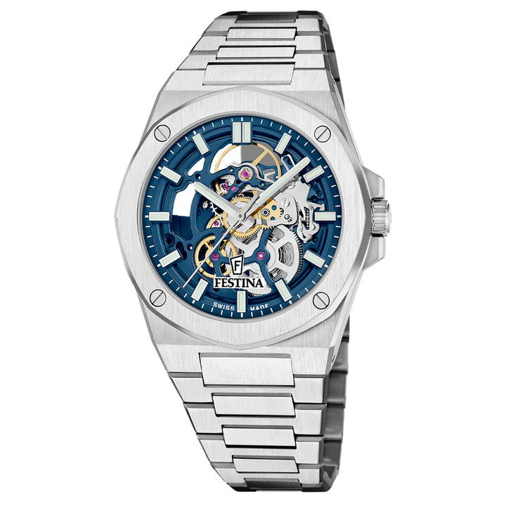 Festina Swiss Made F22006/2 Men's Analogue Automatic Watch