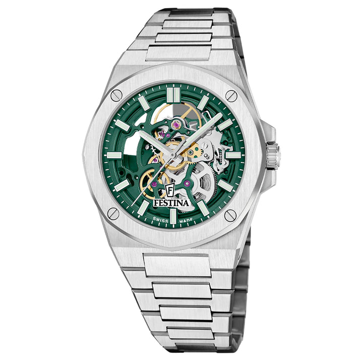 Festina Swiss Made F22006/3 Men's Analogue Automatic Watch