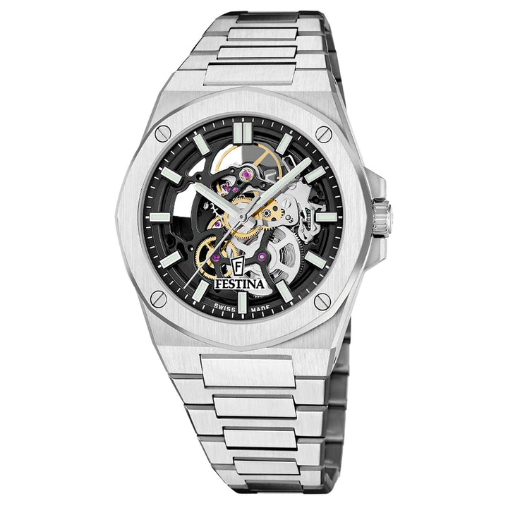 Festina Swiss Made F22006/4 Men's Analogue Automatic Watch