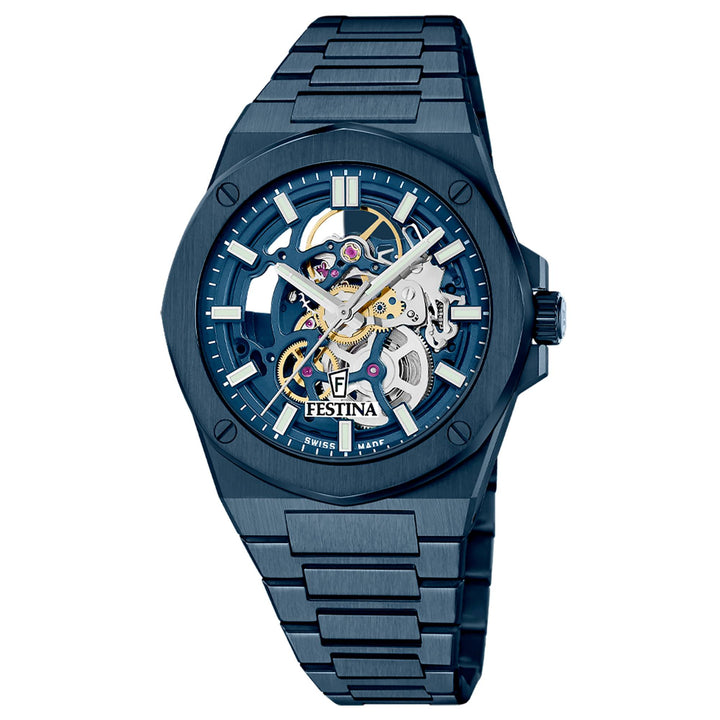 Festina Swiss Made F22010/1 Men's Analogue Automatic Watch