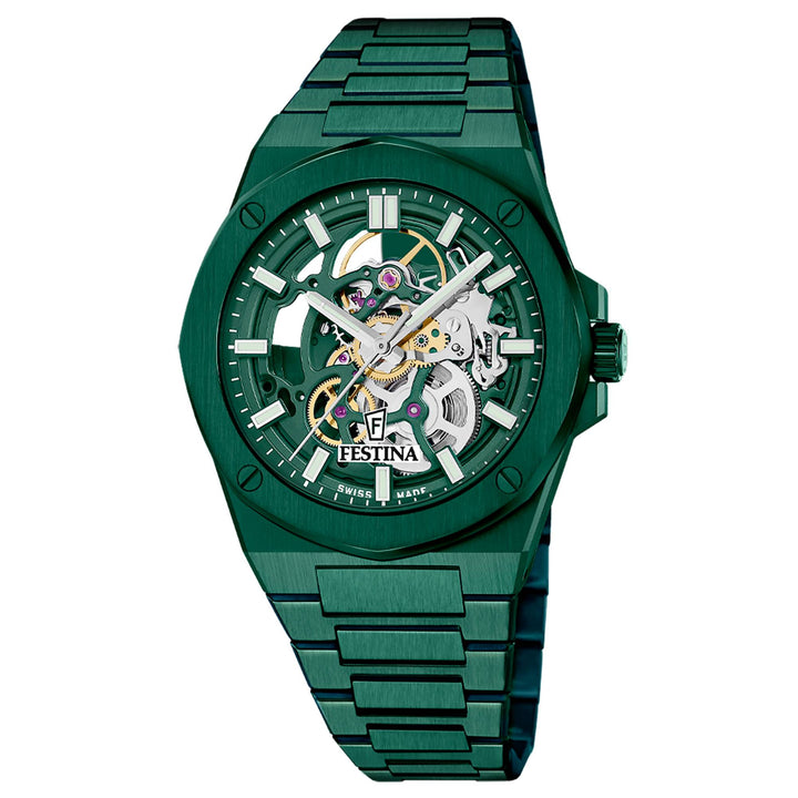 Festina Swiss Made F22012/1 Men's Analogue Automatic Watch
