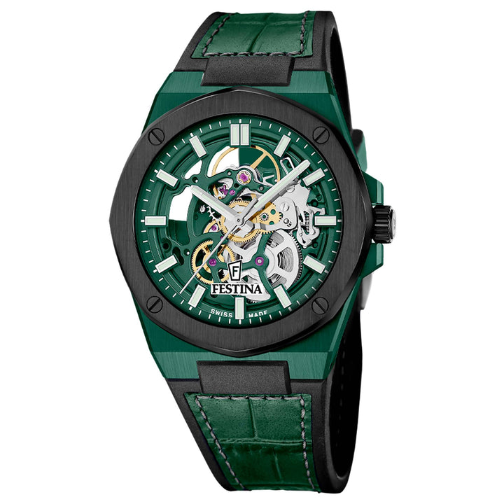 Festina Swiss Made F22013/1 Men's Analogue Automatic Watch