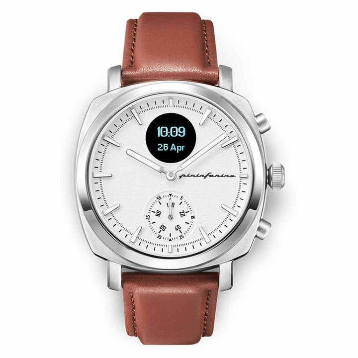 Pininfarina PMH01A-01 Senso Hybrid Moonlight Silver Wristwatch - H S Johnson