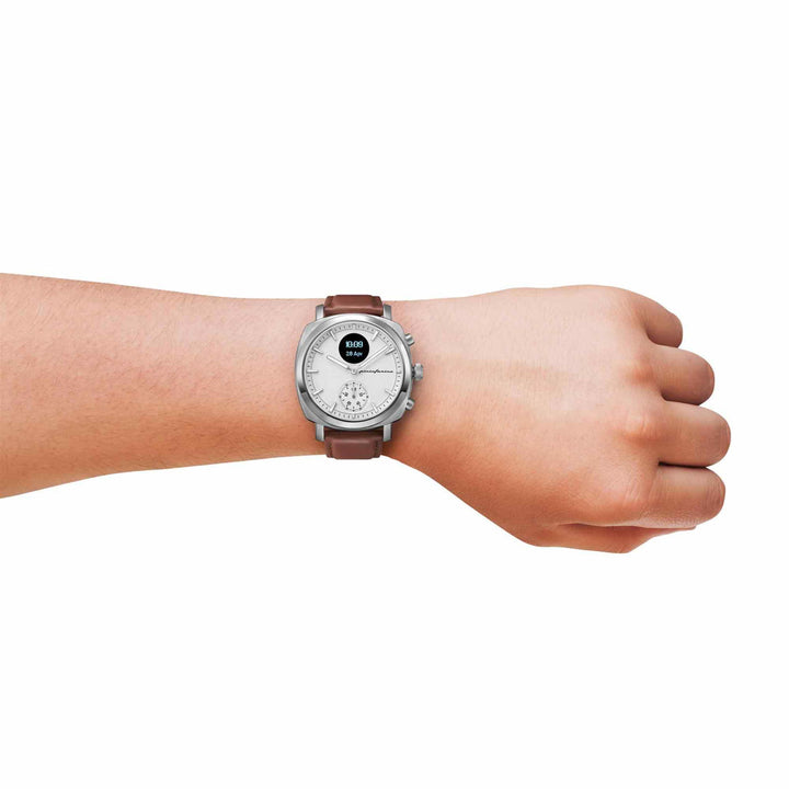 Pininfarina PMH01A-01 Senso Hybrid Moonlight Silver Wristwatch - H S Johnson
