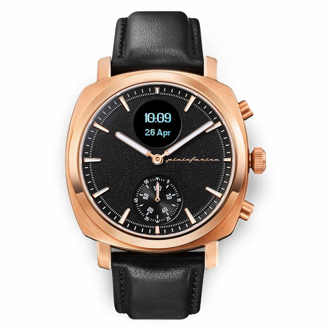 Pininfarina PMH01A-03 Senso Hybrid Sunburst Rose Gold Wristwatch - H S Johnson