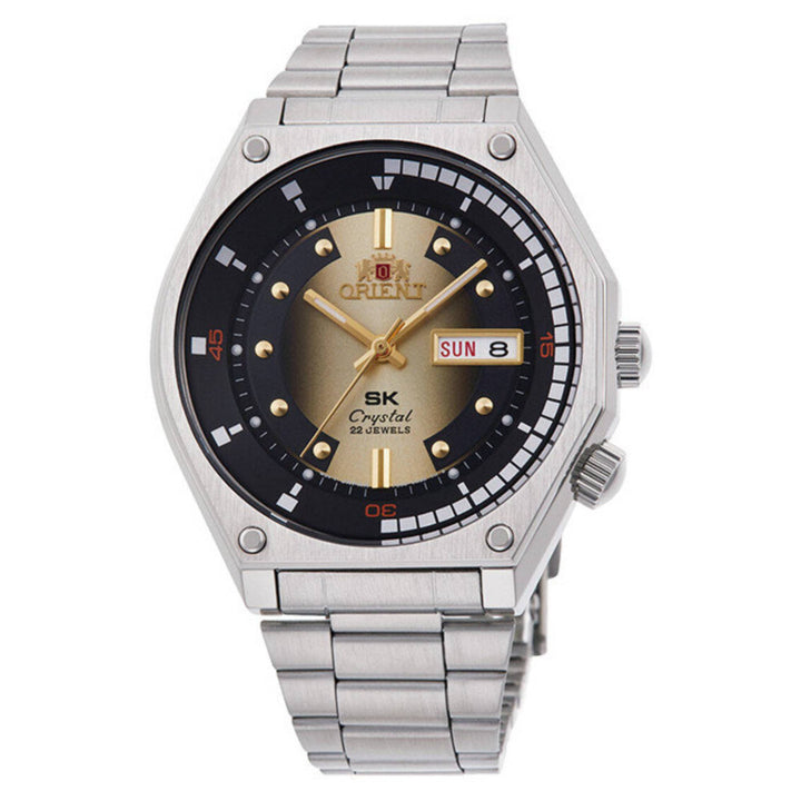 Orient RA-AA0B01G39B Neo-70's Revival Tigers Eye Dial Automatic Wristwatch
