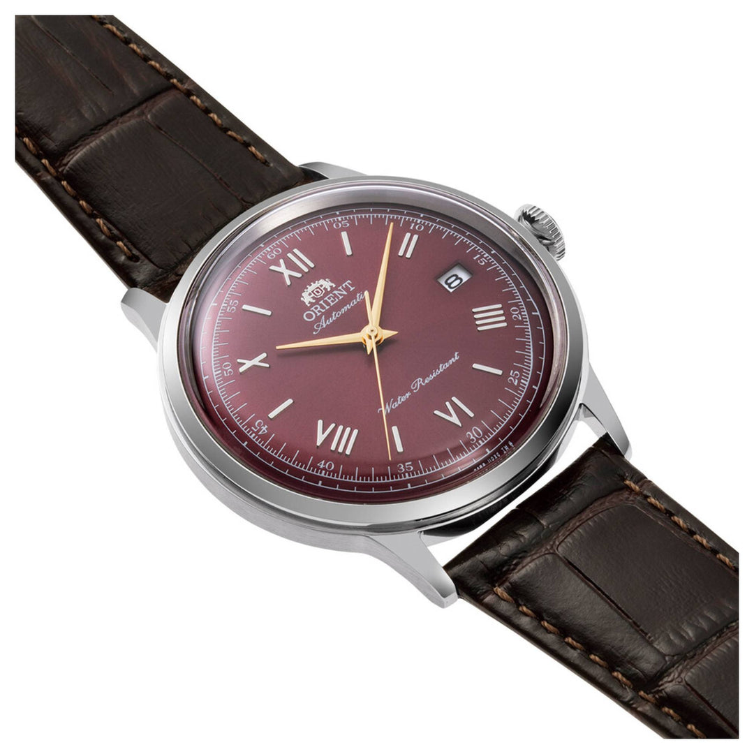 Orient RA-AC0026R30B Bambino Red Dial Automatic Wristwatch