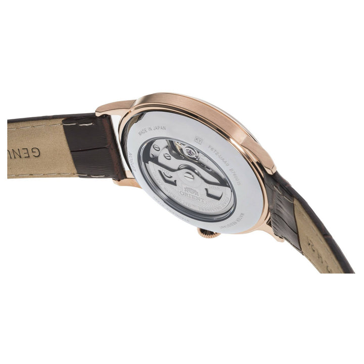 Orient RA-AG0001S30B Bambino Open Heart White Dial Automatic Wristwatch