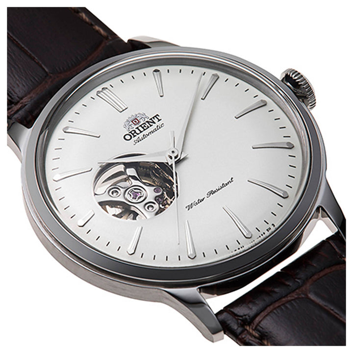 Orient RA-AG0002S30B Bambino Open Heart White Dial Automatic Wristwatch