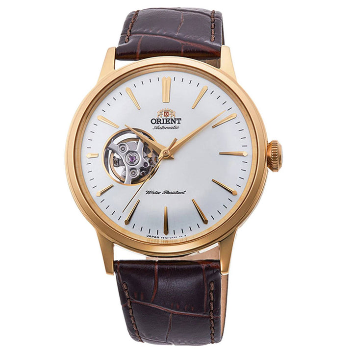 Orient RA-AG0003S30B Bambino Open Heart White Dial Automatic Wristwatch
