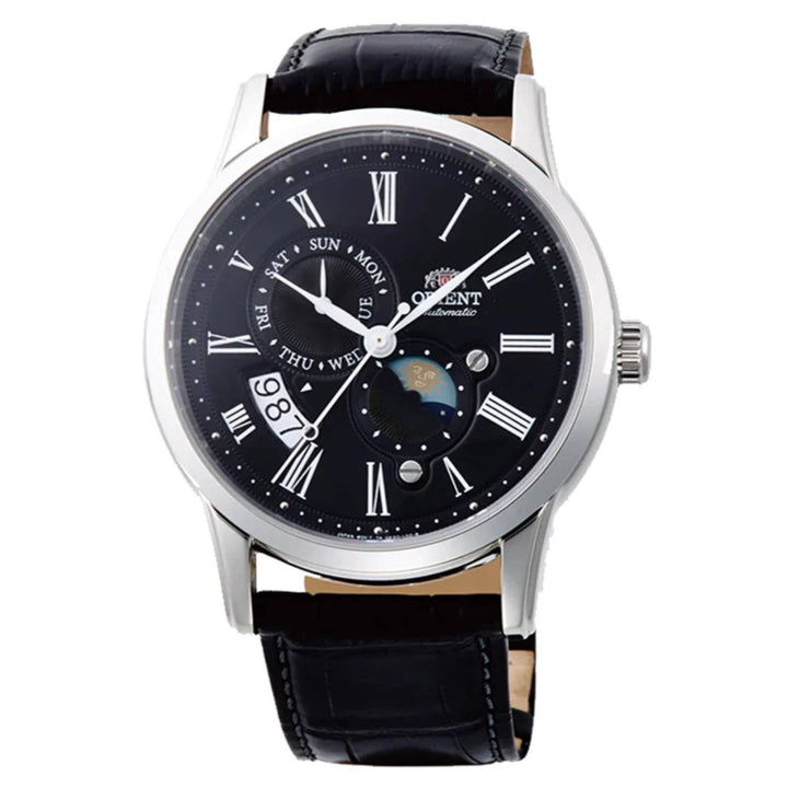 Orient RA-AK0010B30B Mechanical Classic Watch, Leather Strap Watch