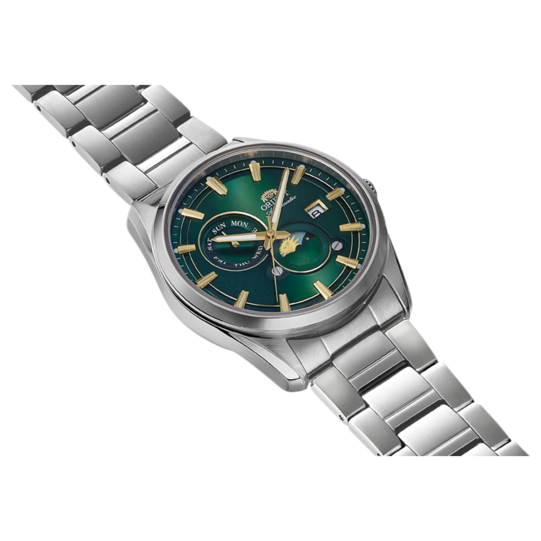 Orient RA-AK0314E30B Stretto Sun And Moon Automatic Watch