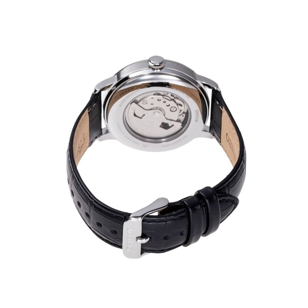 Orient RA-AK0802S30B Mechanical Classic Watch, Leather Strap Wristwatch