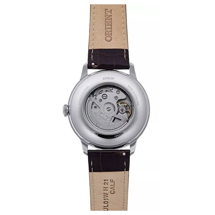 Orient RA-AK0805E30B Mechanical Classic Watch, Leather Strap Wristwatch