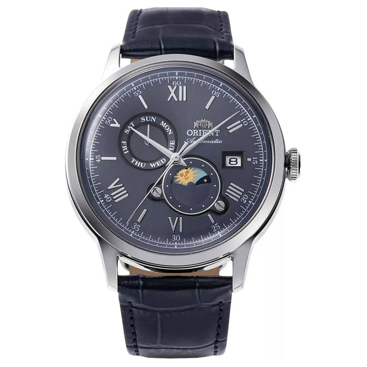Orient RA-AK0806L30B Mechanical Classic Watch, Leather Strap Wristwatch