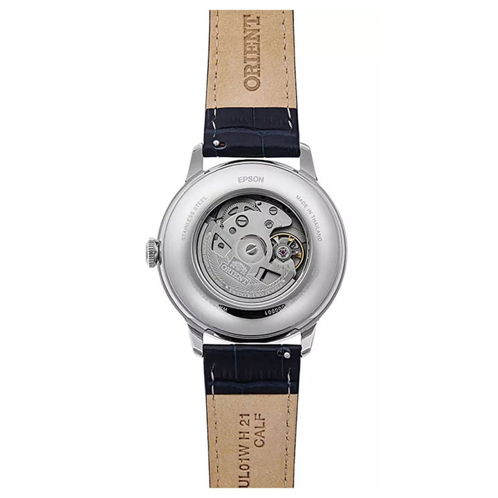 Orient RA-AK0806L30B Mechanical Classic Watch, Leather Strap Wristwatch