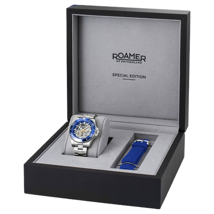 Roamer 986984 41 45 21 Men's Premier Box Set Automatic Watch