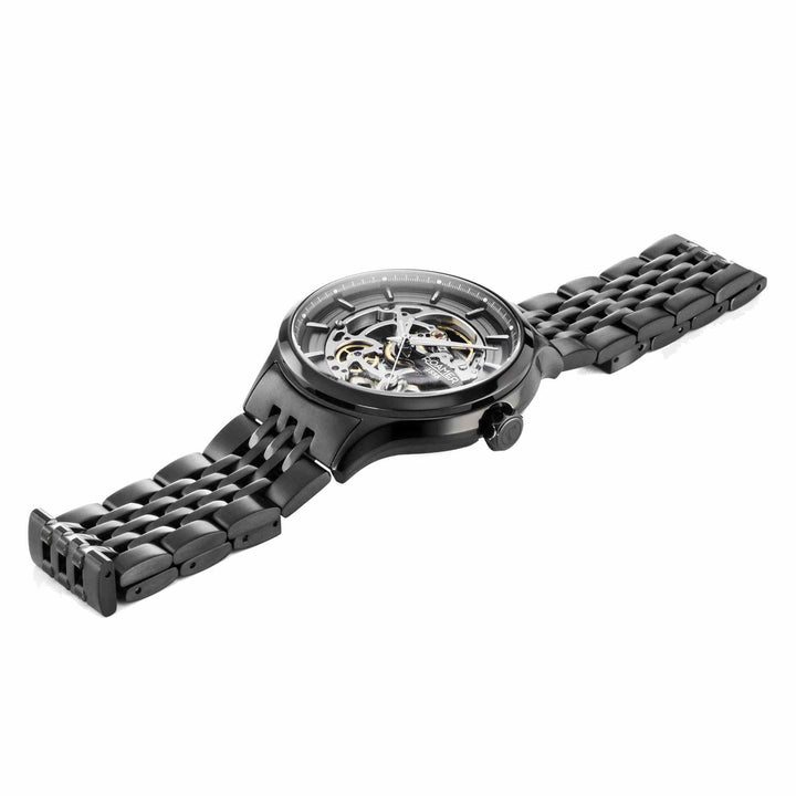 Roamer 101984 45 85 10 Competence Skeleton IV Automatic Wristwatch - H S Johnson
