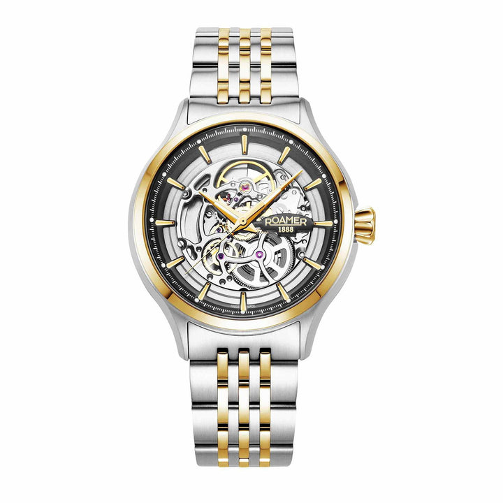 Roamer 101984 47 85 10 Competence Skeleton IV Automatic Wristwatch - H S Johnson