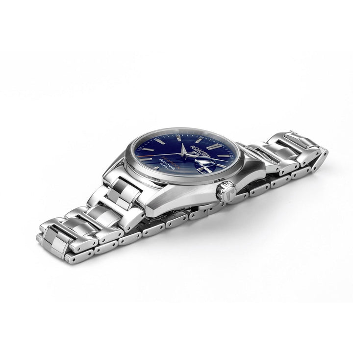 Roamer 210665 41 45 20 Men's Searock Automatic Blue Dial Wristwatch - H S Johnson