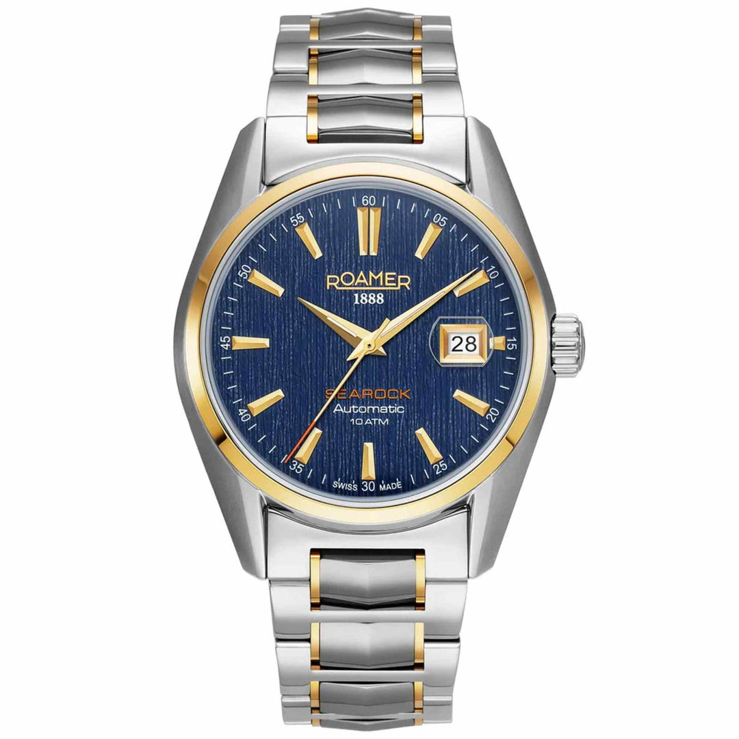 Roamer 210665 47 45 20 Searock Automatic Blue Dial Wristwatch - H S Johnson