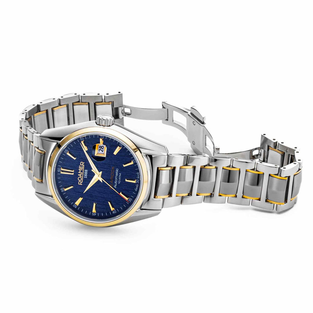 Roamer 210665 47 45 20 Searock Automatic Blue Dial Wristwatch - H S Johnson