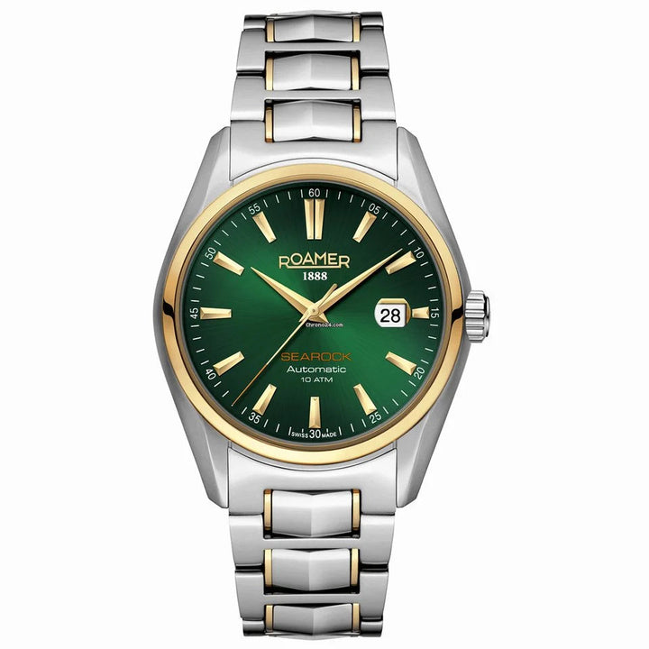 Roamer 210665 47 75 20 Men's Searock I Automatic Two Tone Bracelet Wristwatch - H S Johnson