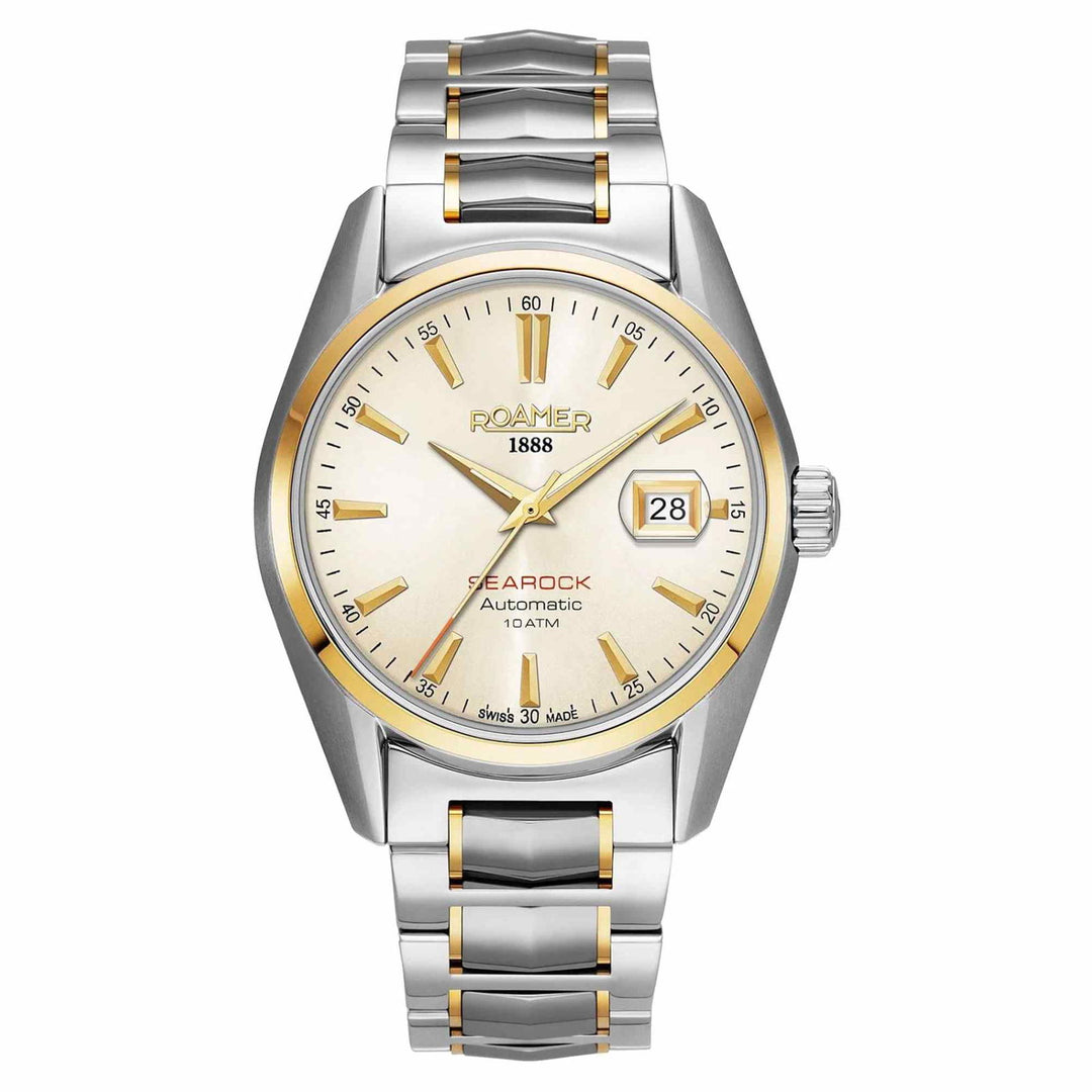 Roamer 210665 49 25 20 Searock Automatic Champagne Dial Wristwatch - H S Johnson