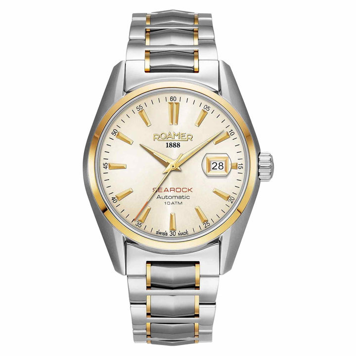 Roamer 210665 49 25 20 Searock Automatic Champagne Dial Wristwatch - H S Johnson