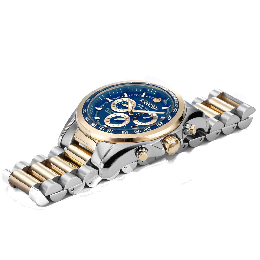 Roamer 220837 48 45 20 Rockshell Mark III Chronograph Wristwatch - H S Johnson